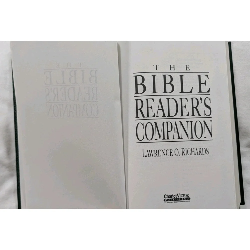 The Bible Reader's Companion - Lawrence O. Richards - Chariot Victor - Hardcover